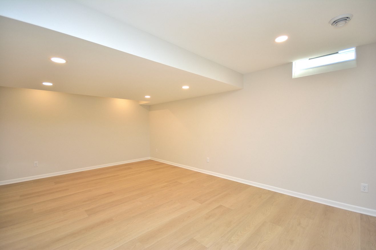 basement renovation from November