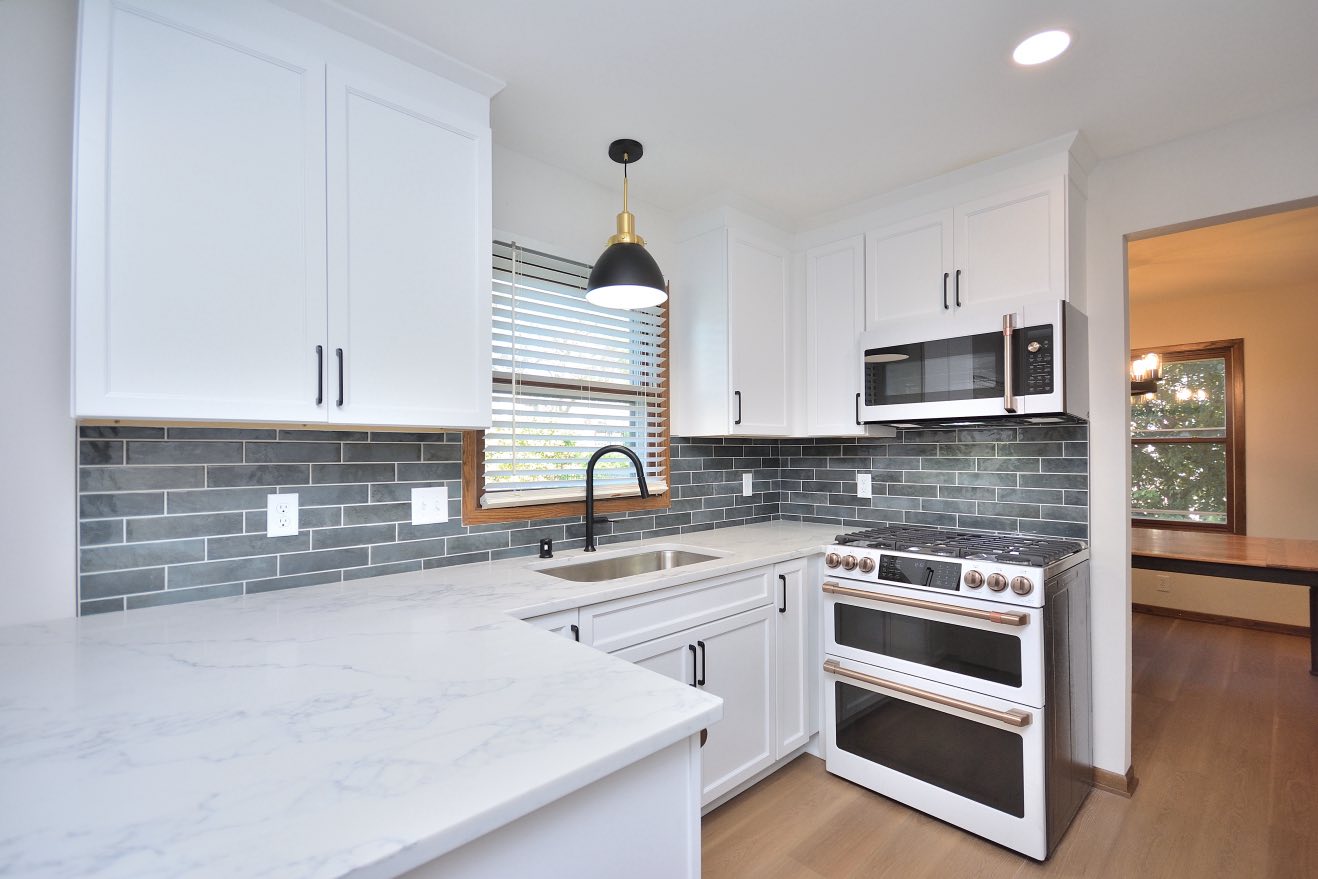 kitchen renovation in Franklin from October