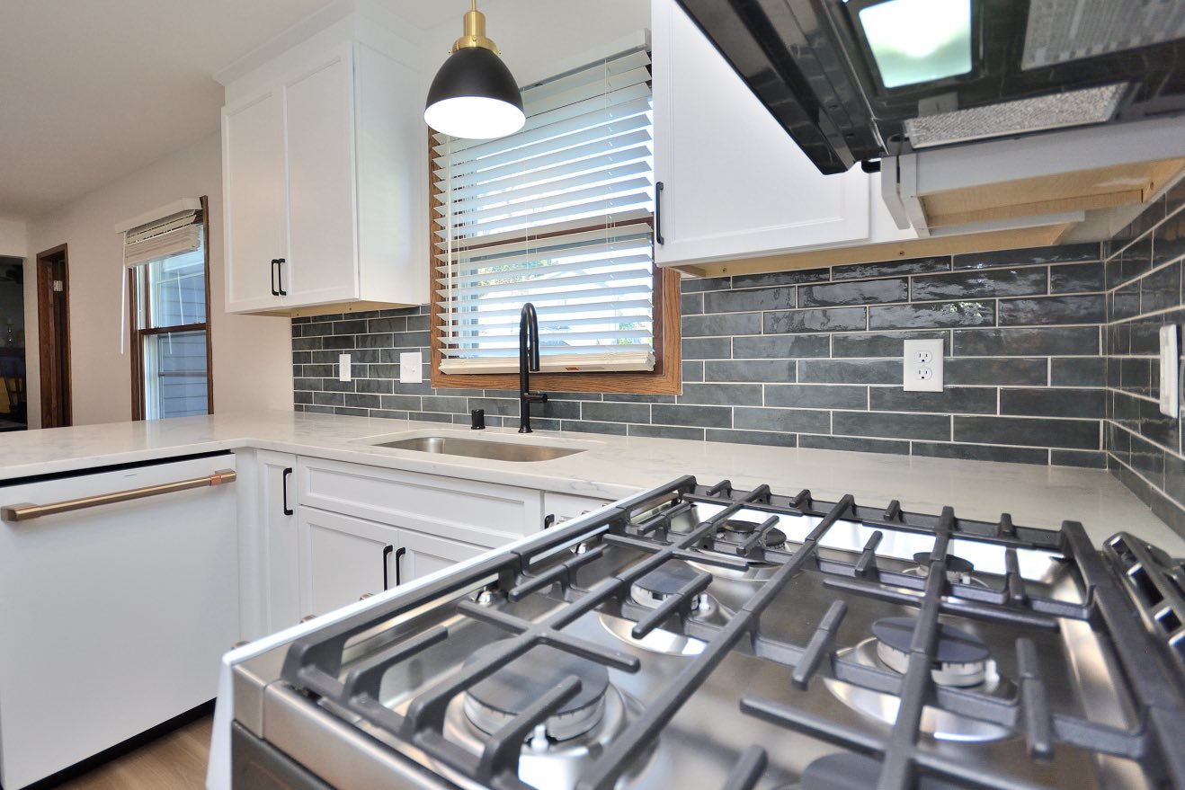 kitchen renovation in Franklin from October