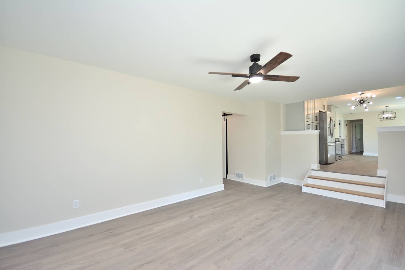 new living room and kitchen remodel