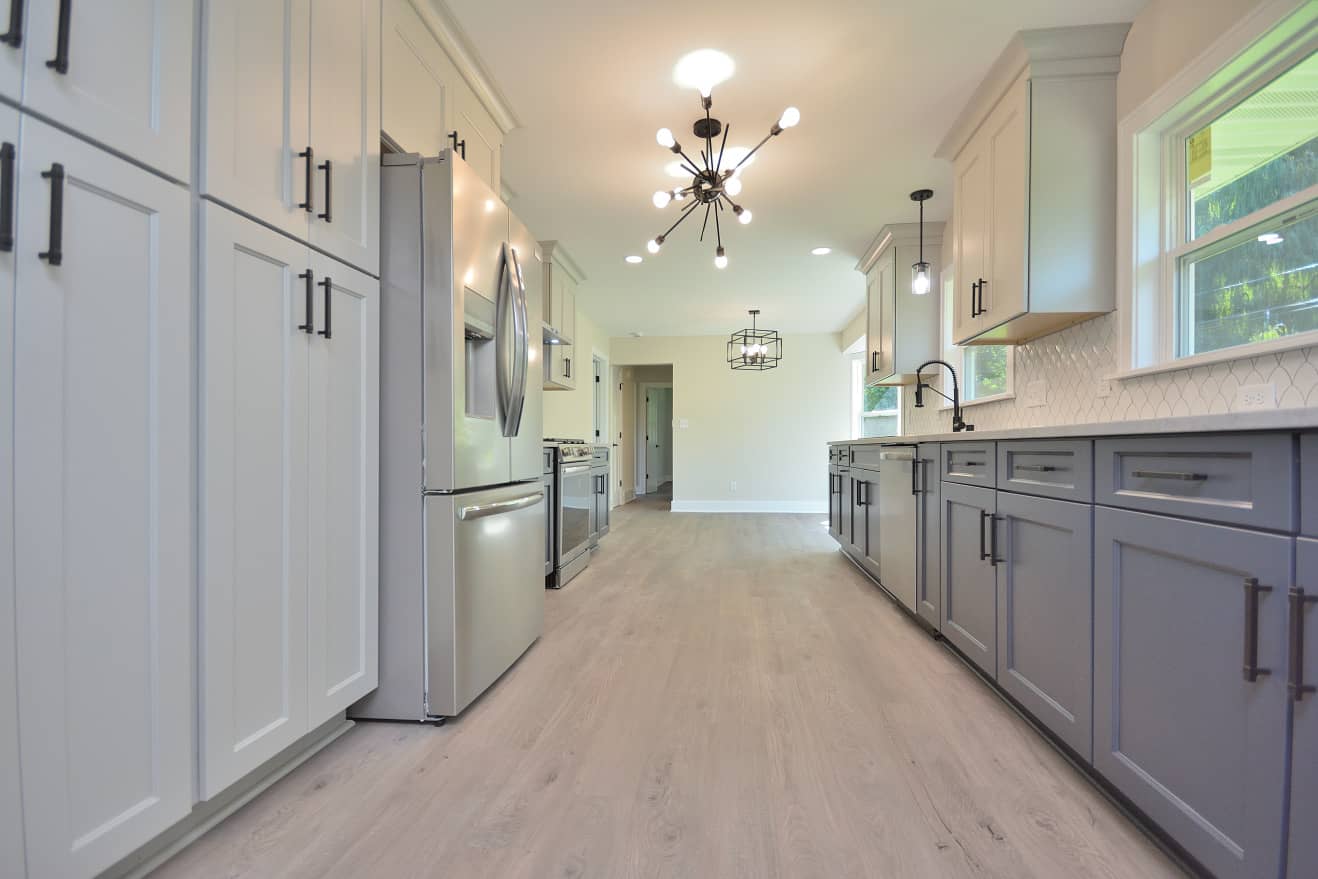 kitchen remodel with cabinets